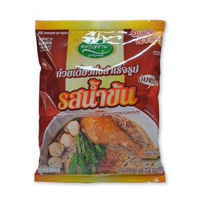 태국 Yoksiam 스파이시 허브맛 쌀국수 밀키트 90g 음식 요리 식품 / SPICY HERB NOODLES MEAL KIT