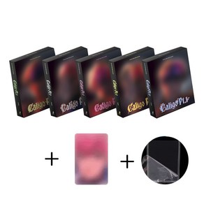 [5종SET(예스24특전1종+탑로더덤GIFT)]플레이브 앨범 미니3집 칼리고 뱅가드 PLAVE 'Caligo[Vanguad Ve.] 미공포 포토카드 굿즈 정품 공식 포카