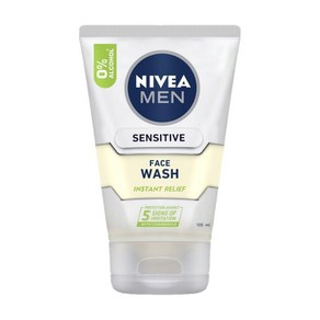 NIVEA 니베아 남성 센시티브 민감성 페이스 워시 100ml Nivea Men Face Wash Sensitive, 1개