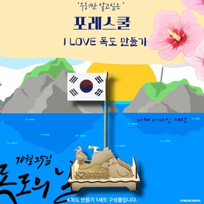 포레스쿨 독도만들기DIY, 1개