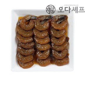 오다셰프 간장 새우 장 깐 반찬 밥반찬, (250g) 10마리내외, 1개, 250g