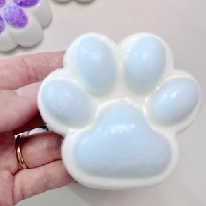 UB toy 고양이 발바닥 말랑이 6cm 꾹꾹이 타바 스퀴시, 1개, 스카이