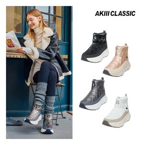 [아키클래식] AKIII CLASIC 24FW 여성 알파카 블렌디드 패딩 방한화