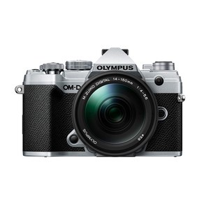 OLYMPUS 미러리스 일안 카메라 OM-D E-M5 MakIII 14-150mmII 렌즈 키트 실버, 한개옵션0