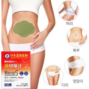 복부 다이어트 패치/ 슬림 복부 온열 패치/ 지방 연소와 바디라인 개선 평탄한 복부를 위한 비밀