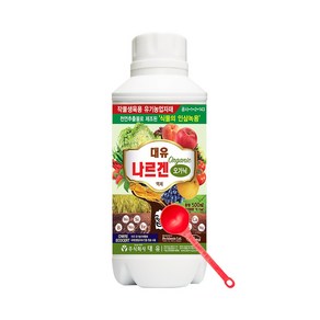 대유 나르겐오가닉 500ml 유기농업자재 식물 영양제, 1개