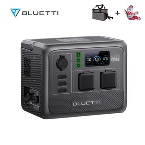 BLUETTI 블루에티 AC60 확장형 올인원 파워뱅크 600W 403Wh 휴대용 대용량배터리 고속충전 캠핑용차박용 220V인산철배터리 낚시 야외작업용 파워리프팅로 최대1200W