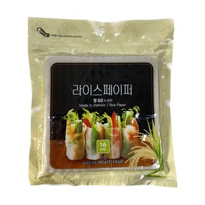 사각 라이스페이퍼, 280g, 1개