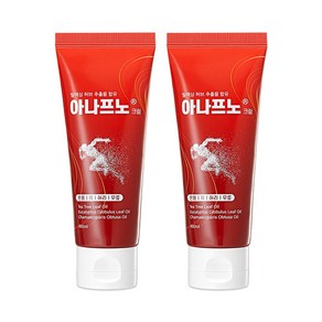 에스디생명공학 아나프노 온열 마사지 크림 100g / 어깨 허리마사지 찜질크림, 2개, 100ml