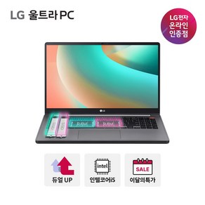 LG전자 울트라PC 15UD50T-GX5JK 그램북 업그레이드 노트북, WIN11 Home, 16GB, 512GB, 타이탄 실버