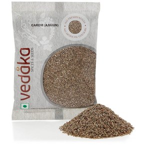 인도 아마존 브랜드 Vedaka Caom (Ajwain) 100G Ajowan, 1개