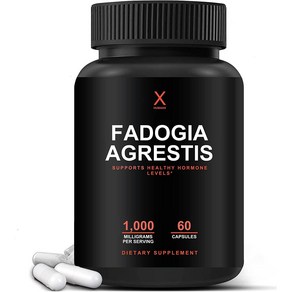 humanx fadogia agestis 1000mg - 미국 제3자 테스트 - 운동 성능을 지원하는 강력한 추출물 앰프 근육량 - 비 GMO 비건 글루텐 프리 보충제 -, 1개, 60정