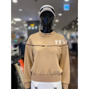 5F [신사] 파사디 골프 여성 24FW ZIP 맨투맨 티셔츠 베이지 P24FTP105M