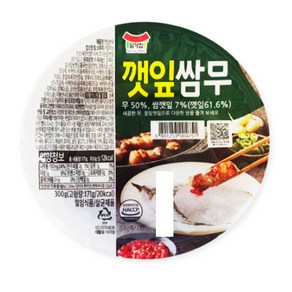 일미 깻잎쌈무, 9개, 300g