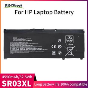 HP Pavilion 15-CX 15-CX0XXX 15-CX0058WM CX0056WM Envy X360 15-CN 용 BK-Dbest SR03XL L08855-855 배터, 한개옵션0, 한개옵션1