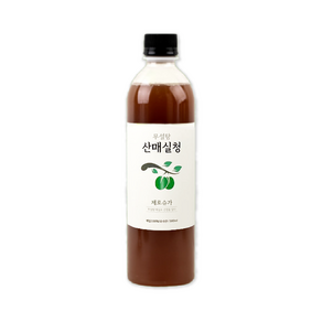 산매실청 무설탕 임산부 매실차 입덧, 500ml, 1개