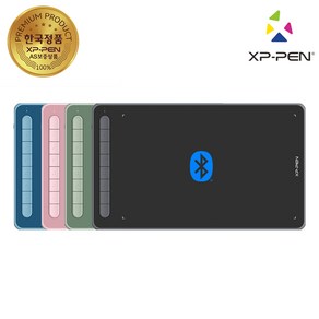 [최신 펜 타블렛 안드로이드 지원] XP-PEN 엑스피펜 Deco L/LW 펜 타블렛/X3칩/블루투스5.0, 블랙, 무선