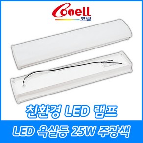 동양조명/코넬/LED 욕실등/25W/주광색/6500K, LED 욕실등 25W