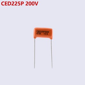 일렉트릭 기타용 엘팩 CDE SBE 225P 473K 0 047UF 빈티지 오렌지 톤 캡 캐패시터, CDE225P 1 Piece, 1개