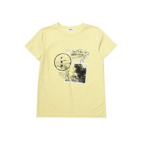 레노마 키즈 레노마키즈 남아 그래픽 포인트 라운드티 YELLOW