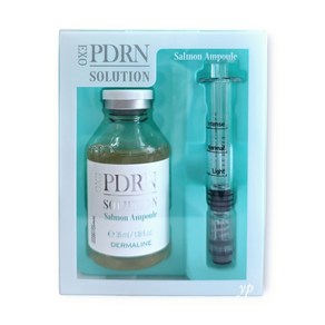 PDRN EXO 더마라인 피디알엔 엑소 솔루션 살몬 앰플, 1개, 30ml