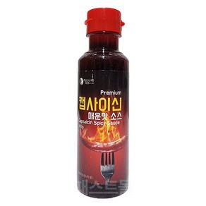 이슬나라 캡사이신 매운맛소스, 1개, 300g