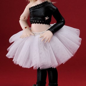 돌모아 구체관절인형의상 26cm USD 유딩옷 매쉬 레이스 스커트 Dea Doll Size - Nautea Skit (White) [K7], 화이트, 1개