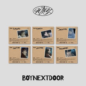 보이넥스트도어 (BOYNEXTDOOR) - 1st EP WHY.. (LETTER ve.) 6종세트