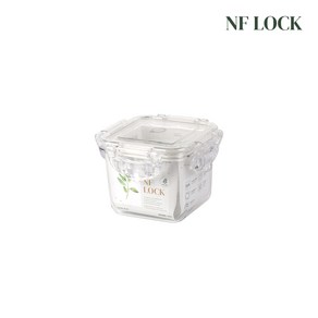 NF LOCK 엔에프락 정사각 트라이탄 밀폐용기 정사각2호 460ml