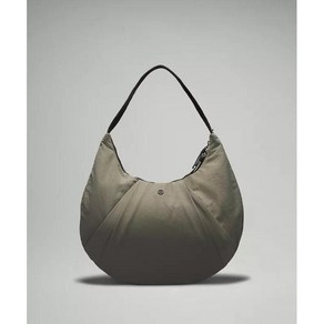 룰루레몬 플리티드 숄더백 Pleated Shoulde Bag, 검은색, 1개