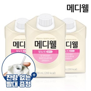 메디웰 당뇨식플러스 1박스 (200ml x 30팩) 균형영양식 환자영양식, 200ml, 30개