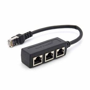 Coms 커플러 RJ45 FT형 8P8C 3포트 분배기 BT205, 1개