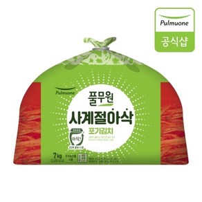 풀무원 사계절 아삭 포기김치 7kg, 1개