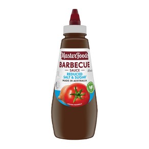 호주 마스터푸드 저염 저당 바베큐 소스 475ml Mastefoods Babecue Sauce Reduced Salt & Suga, 1개