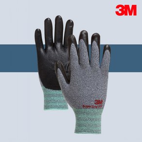 3M 슈퍼그립 200 100 장갑, 3M슈퍼그립200 / 그레이-L(대), 1개