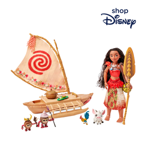 [Disney Stoe] 디즈니 스토어 모아나 굿즈 인형 피규어 오션 어드벤처 플레이 세트 Disney Moana Ocean Adventue Play Set, 1개