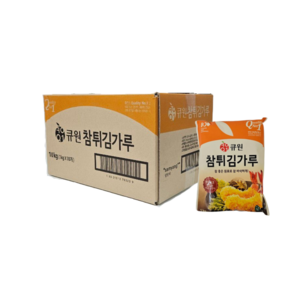 큐원 참튀김가루 1kg 10개