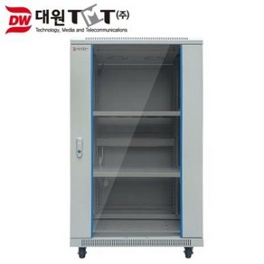 대원티엠티 DW-H1200 H1200XD800XW600 25U 허브랙, 아이보리, 1개