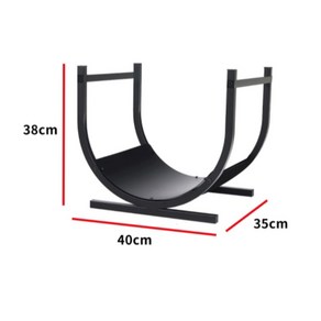꽂이 거치대 캠핑장 땔깜 장작 장작수납선반 보관대 수납대 땔감 장작거치대, A. B형, 1개