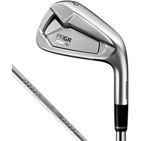 PRGR 23 02 IRON 골프 아이언 세트 Spec Steel III Ve. 2023년 2월 2일 모델 남성용, M40, 1개