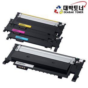 CLT-K515S 삼성 재생토너 CLT-C515S CLT-M515S CLT-Y515, 검정, 파랑, 빨강, 노랑, 1세트