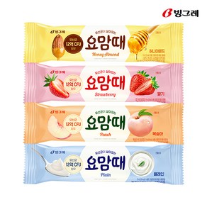 빙그레 요맘때바 4종 20개입, 20개, 70ml