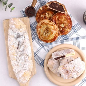 [부산맛집 아델라7] 동백빵/크랜베리크림치즈/파운드케이크 골라담기, 동백빵 3입&크랜베리 1입 세트, 1개