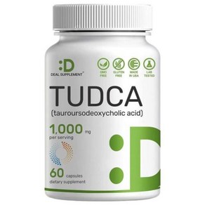 TUDCA 타우루르소데옥시콜산 1000mg 60캡슐