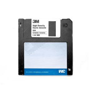 3.5인치 2HD 플로피디스켓 블랙&베이지 컬러 미사용 낱장 Floppy Diskette, [SONY]베이지디스켓 1장, 1개