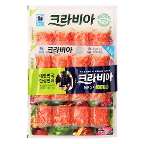 사조대림 크라비아 게맛살 160g+80g증정, 240g, 10개