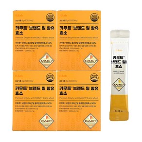 발란스랩 카무트효소 브랜드 밀 50% 함유, 4개, 90g