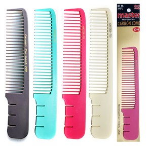 MASTER COMB 703 마스터 콤 전문가용 커트빗 클리퍼용 바리깡빗, 화이트, 1개