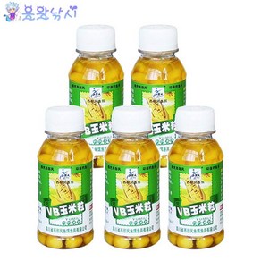 용왕낚시 중국떡밥 서부풍 VB 옥수수알 미끼 100ml *5개묶음 옥수수미끼 민물낚시 떡밥 붕어떡밥 잉어떡밥 노지떡밥