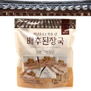 소스락 즉석국 10g x 24 - 백년육수로 맛을 낸 배추된장국 Sauce R.O.K Soup 10g x 24 - Soybeen Paste Soup with Kimchi Cabba